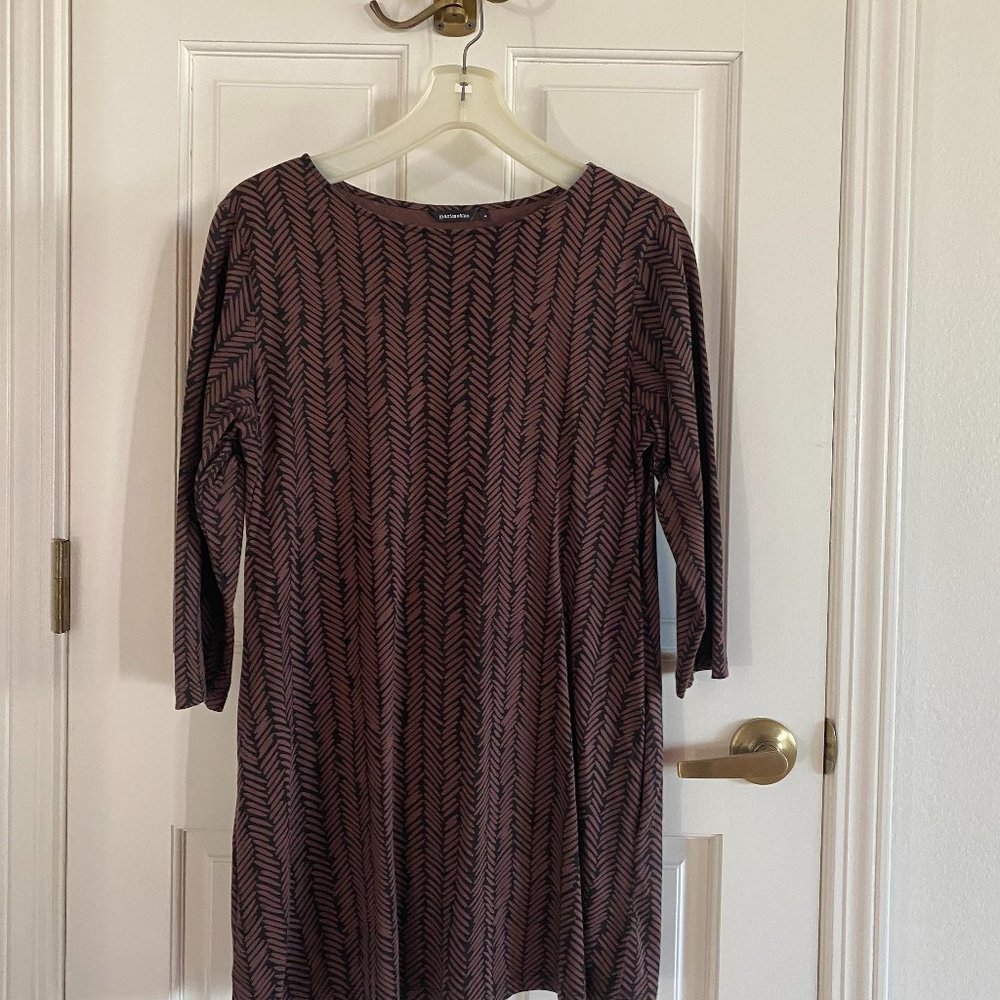 Marimekko tunic top, size M, over-dyed by me